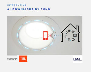 AI Downlight Juno new led lighting product ad