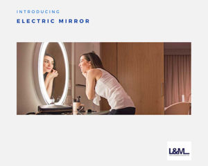 Electric Mirror new led lighting product ad