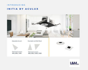 Initia Aculux new led lighting product ad