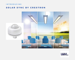 Solar Sync Crestron new led lighting product ad