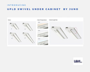 UPLD Swivel Cabinet Juno new led lighting product ad