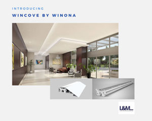 wincove by winova new led lighting product ad