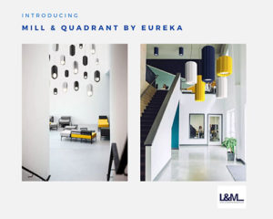 mill quadrant by eureka lighting advertisement
