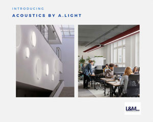 acoustics by A Light lighting ad
