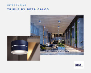 triple beta by calco lighting ad