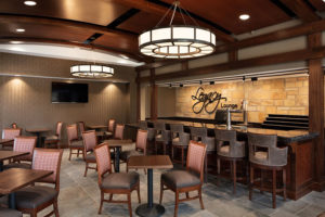 Cacapon Resort of west virginia with new lighting in dining room