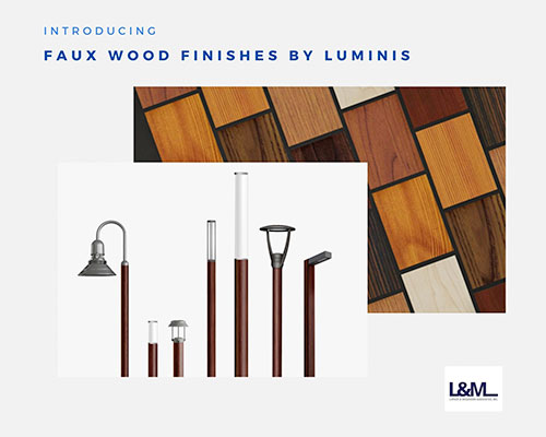 faux wood finishes lighting ad