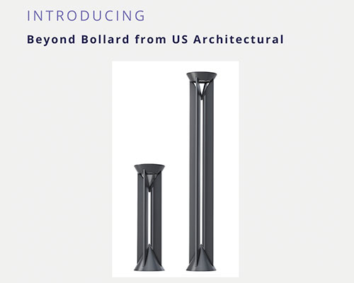 ad for beyond bollard by US Architectural lighting design