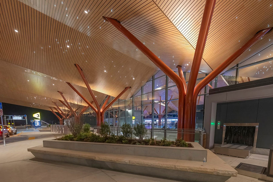 W R Paynter school interior lighting